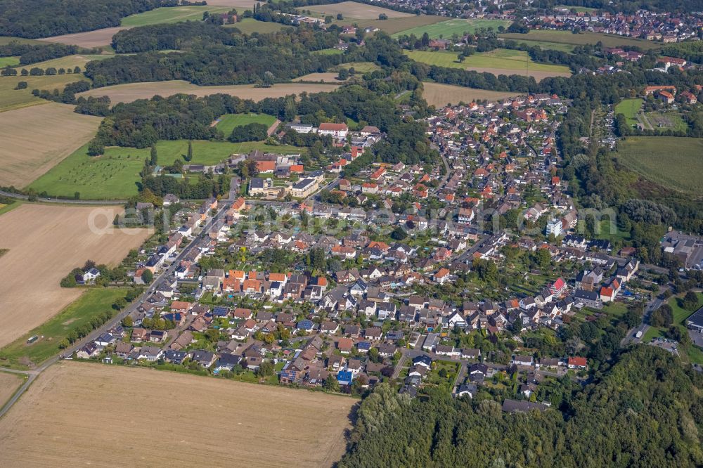 Aerial photograph Kötterberg - Single-family residential area of settlement in Kötterberg in the state North Rhine-Westphalia, Germany