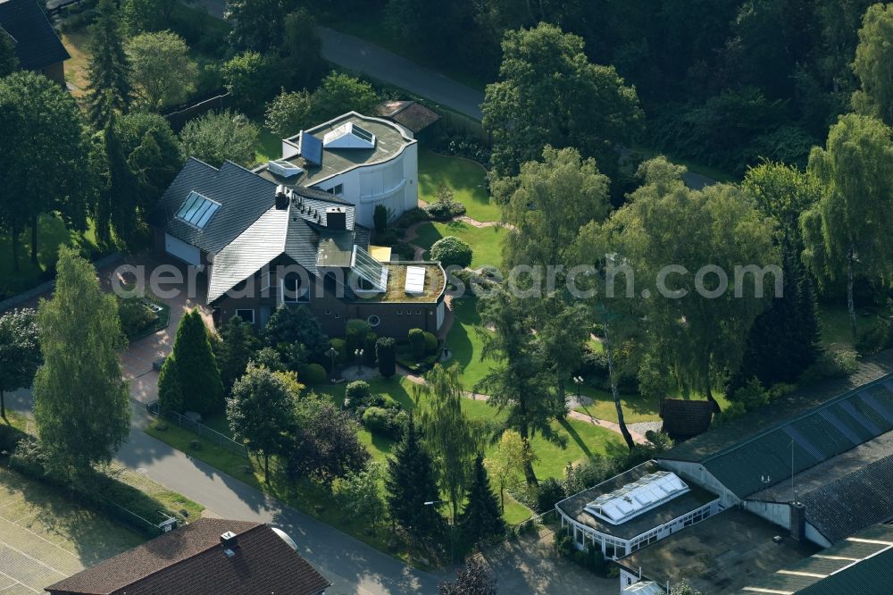 Aerial photograph Munster - Single-family residential area of settlement An der Raubkammer in Munster in the state Lower Saxony