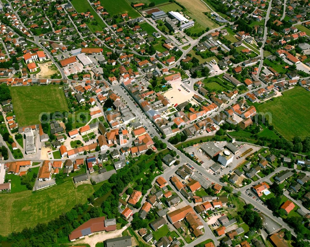 Aerial photograph Panzing - Single-family residential area of settlement in Panzing in the state Bavaria, Germany