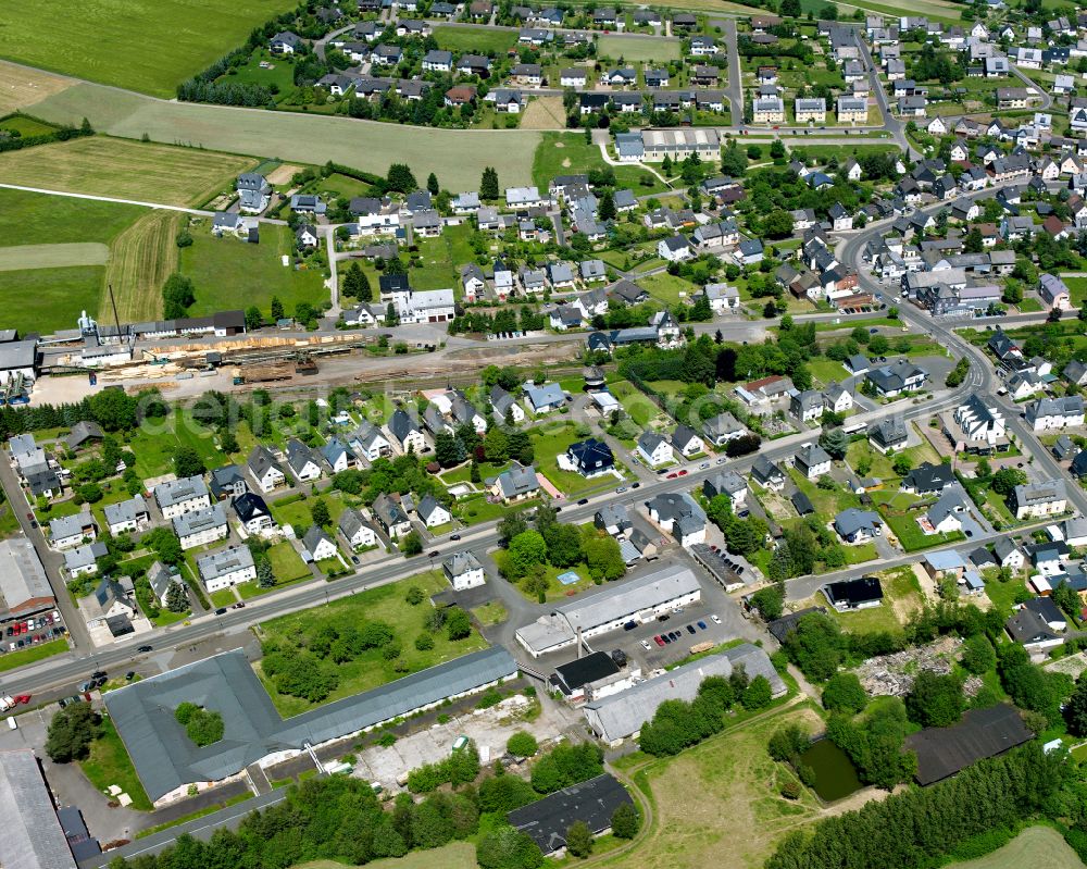 Sohren from the bird's eye view: Single-family residential area of settlement in Sohren in the state Rhineland-Palatinate, Germany