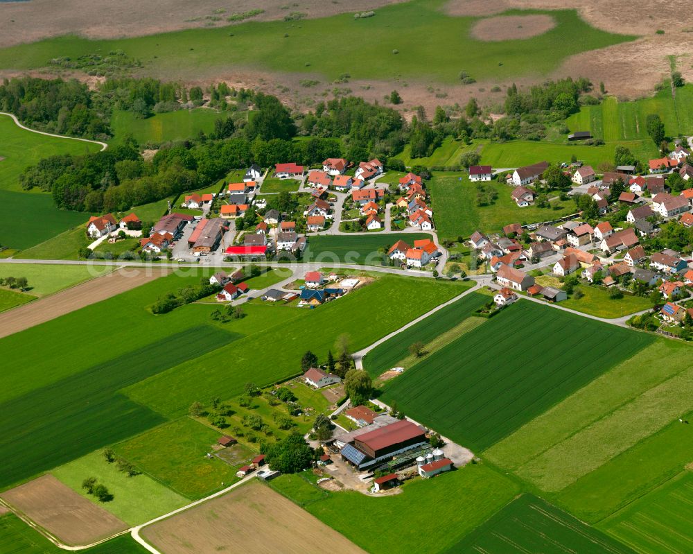 Tiefenbach from the bird's eye view: Single-family residential area of settlement in Tiefenbach in the state Baden-Wuerttemberg, Germany