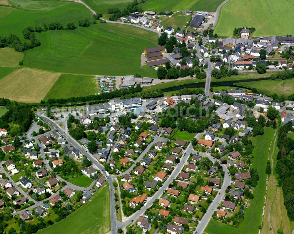 Aerial photograph Unterkotzau - Single-family residential area of settlement in Unterkotzau in the state Bavaria, Germany