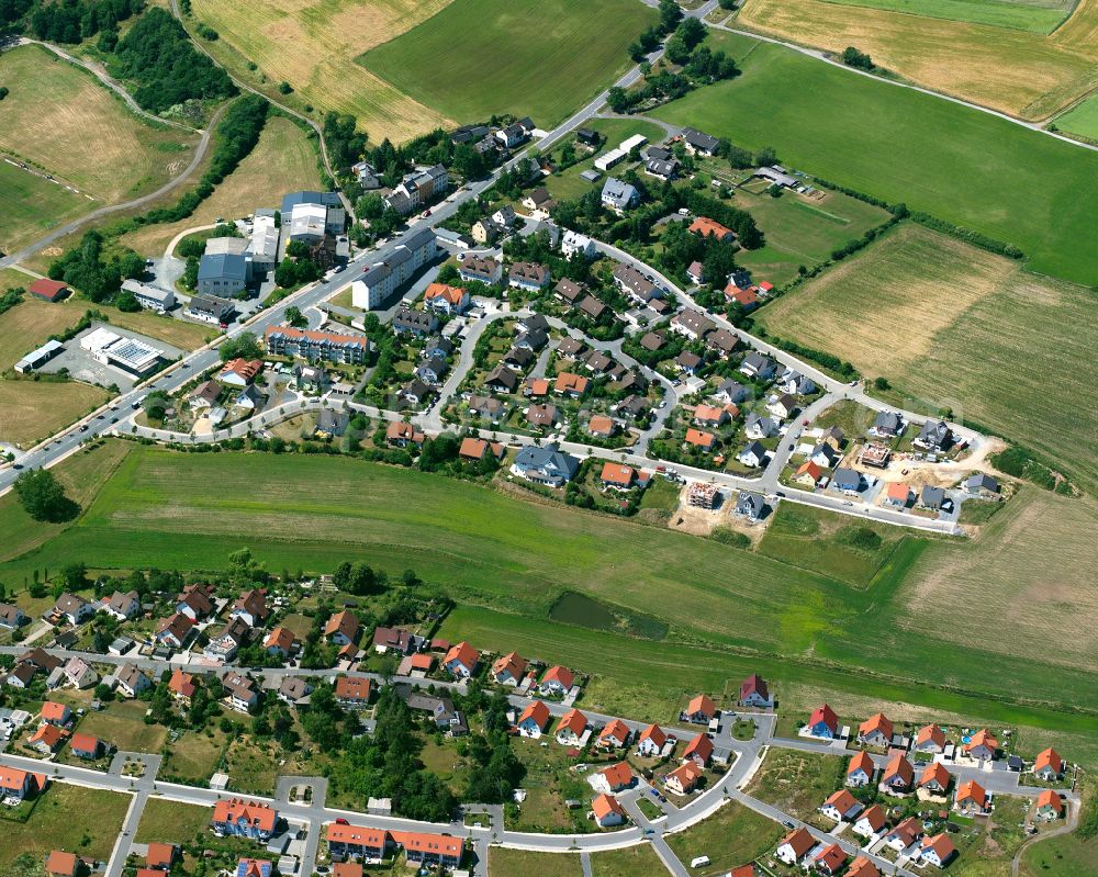 Unterkotzau from the bird's eye view: Single-family residential area of settlement in Unterkotzau in the state Bavaria, Germany