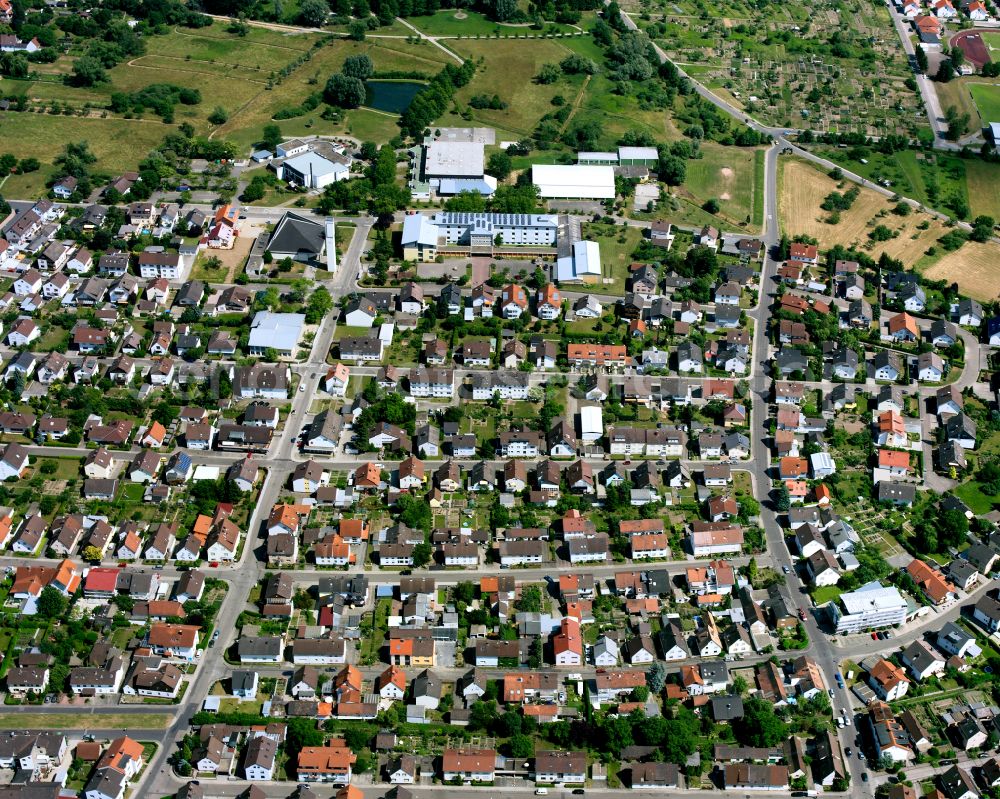 Aerial photograph Völkersbach - Single-family residential area of settlement in Völkersbach in the state Baden-Wuerttemberg, Germany