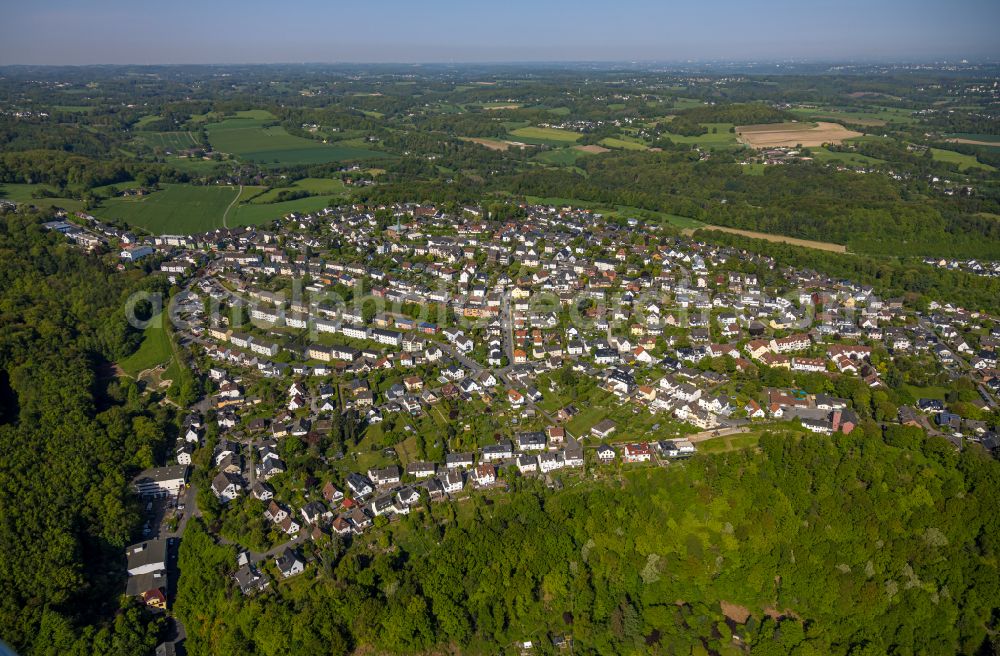 Aerial image Volmarstein - Single-family residential area of settlement in Volmarstein in the state North Rhine-Westphalia, Germany