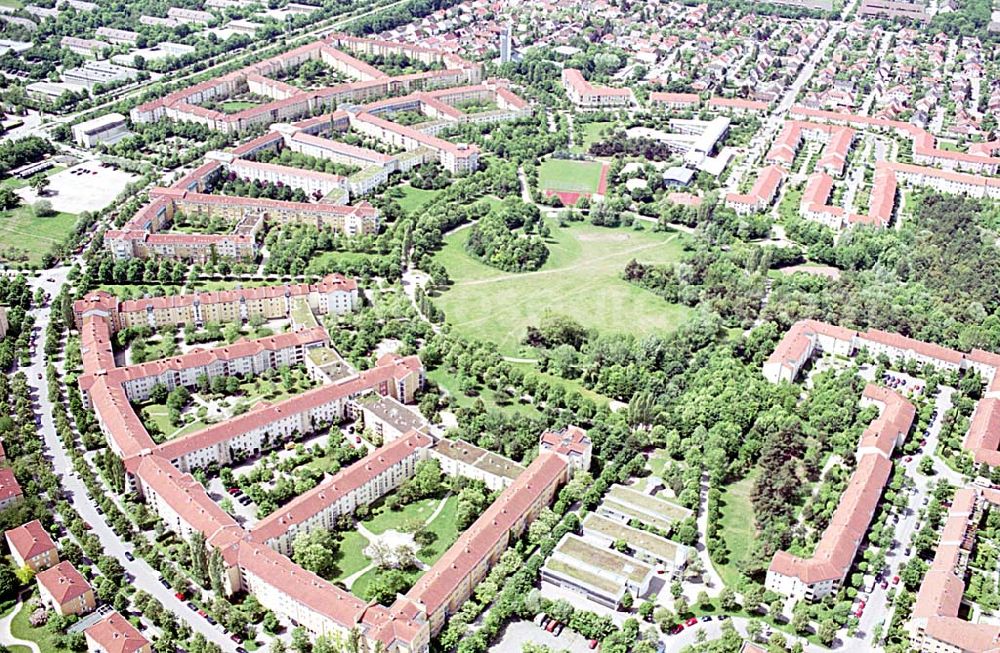 München/ Bayern from above - 