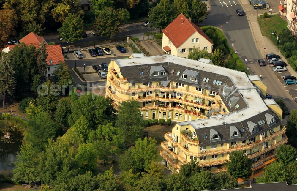 Aerial image Bad Langensalza - Housing area on the Illebener Weg in Thuringia