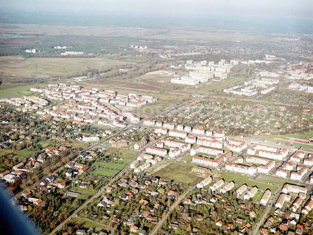 Berlin - Karow from above - Wohngebiet Karow - Nord.