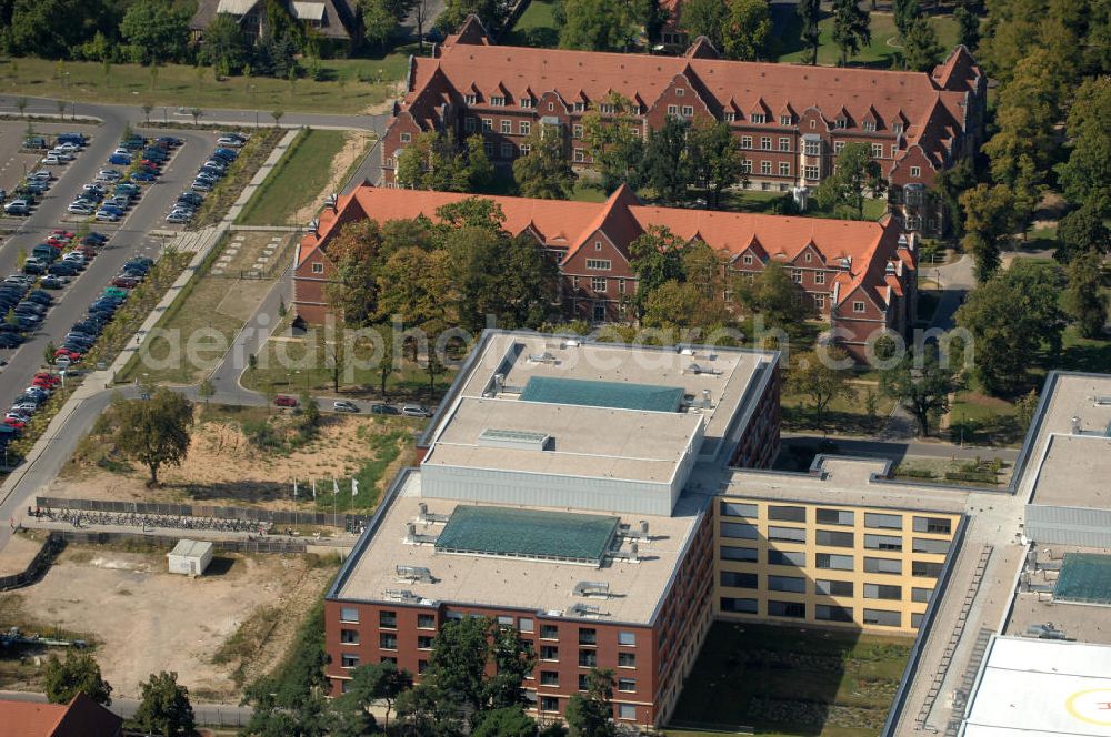 Berlin from above - Blick auf das Helios Klinikum / Krankenhaus in Berlin-Buch.