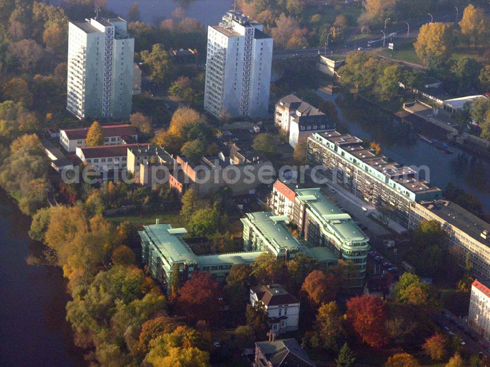 Magdeburg / Sachsen-Anhalt from above - 