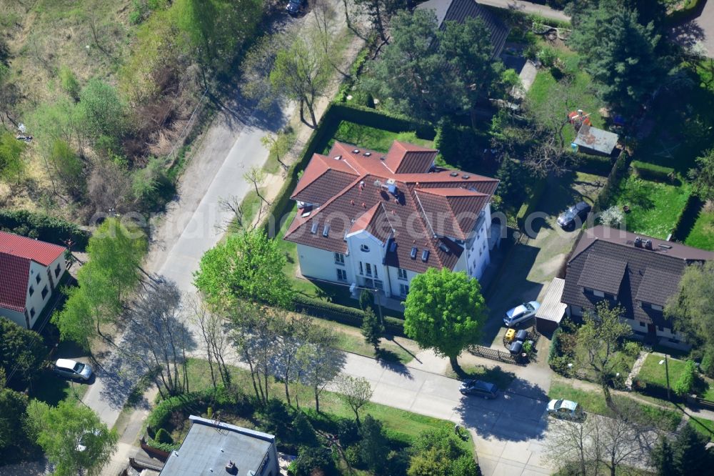 Berlin from above - View of residential area in Marzahn-Hellersdorf in Berlin