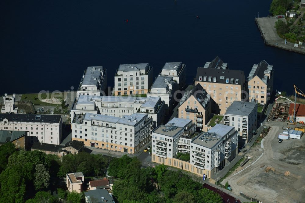 Aerial photograph Potsdam - Overlooking the historic town on the banks of the Havel memory of Potsdam, the state capital of Brandenburg