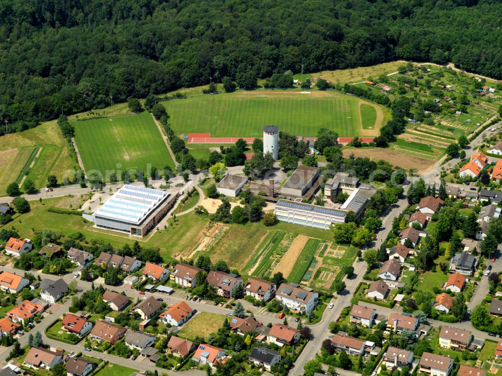 Aerial photograph Jettenburg - Residential area - mixed development of a multi-family housing estate and single-family housing estate in Jettenburg in the state Baden-Wuerttemberg, Germany