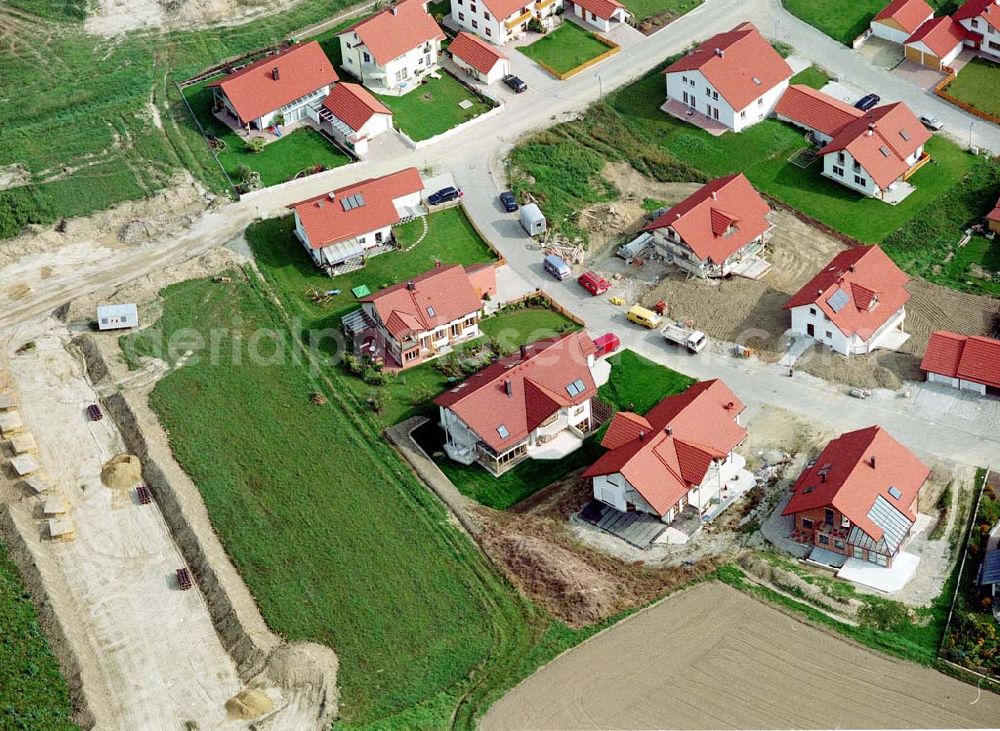 Simbach am Inn / Bayern from above - Wohngebiet Weinleiten 28 in Simbach / Inn in Bayern.