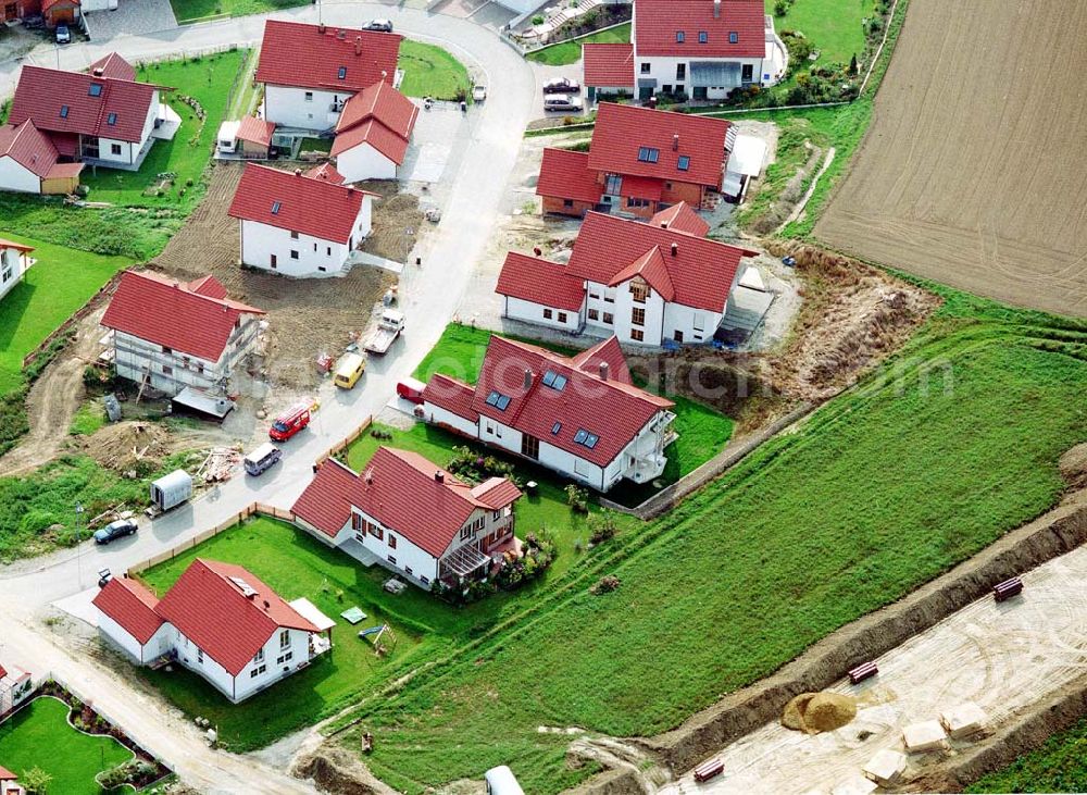 Simbach am Inn / Bayern from above - Wohngebiet Weinleiten 28 in Simbach / Inn in Bayern.