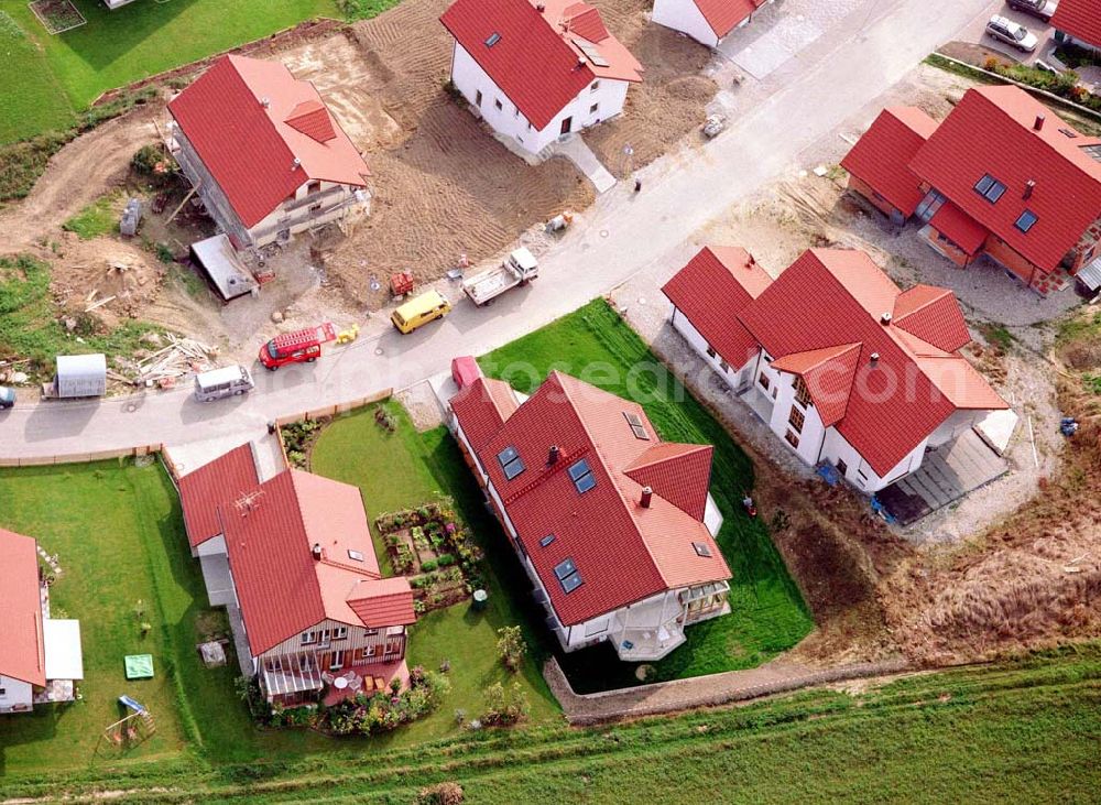 Simbach am Inn / Bayern from above - Wohngebiet Weinleiten 28 in Simbach / Inn in Bayern.