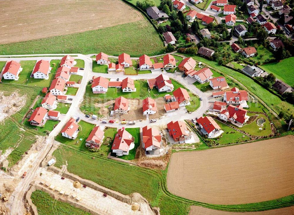 Simbach am Inn / Bayern from above - Wohngebiet Weinleiten 28 in Simbach / Inn in Bayern.