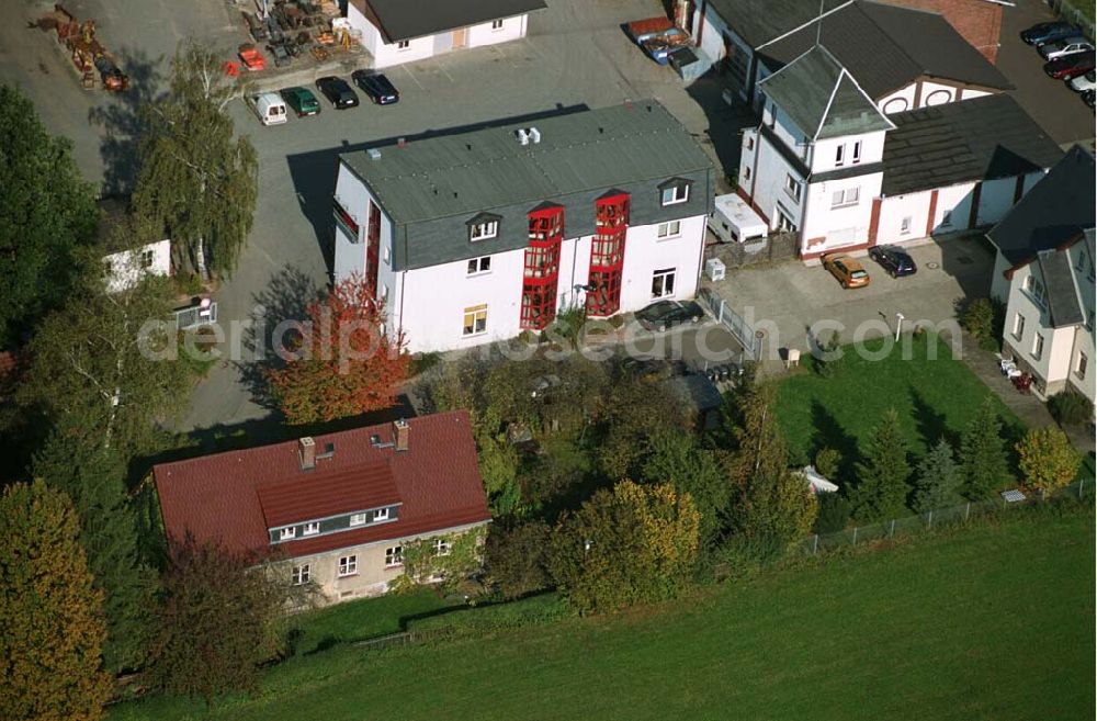 Aerial image Reinsdorf bei Zwickau / Sachsen - 11.10.2005 Reinsdorf :Blick auf Werksgelände der Firma RSB GmbH an der Schachtstr.4 in 08141 Reinsdorf Tel.:0375 3032161 Fax.: 0375 3032169