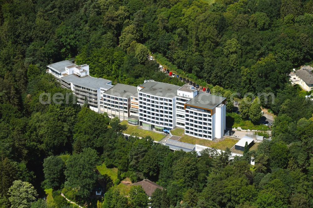 Bad Hersfeld from above - Settlement on Sturmiusstrasse in Bad Hersfeld in the state Hesse, Germany