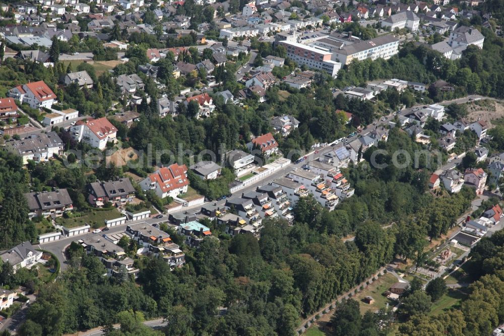 Aerial image Bad Schwalbach - Settlement in Bad Schwalbach in the state Hesse, Germany