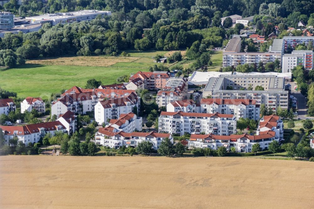 Aerial image Bernau - Settlement in Bernau in the state Brandenburg