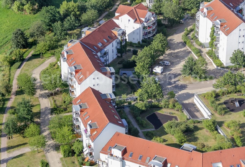 Aerial photograph Bernau - Settlement in Bernau in the state Brandenburg