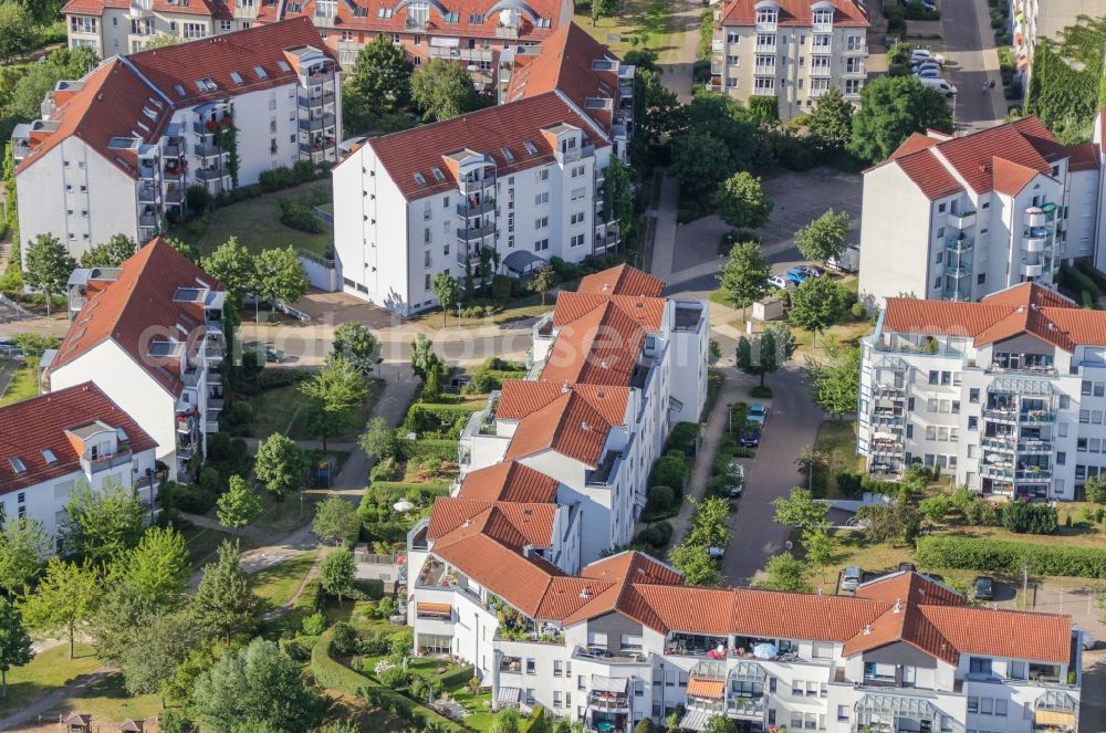 Aerial image Bernau - Settlement in Bernau in the state Brandenburg