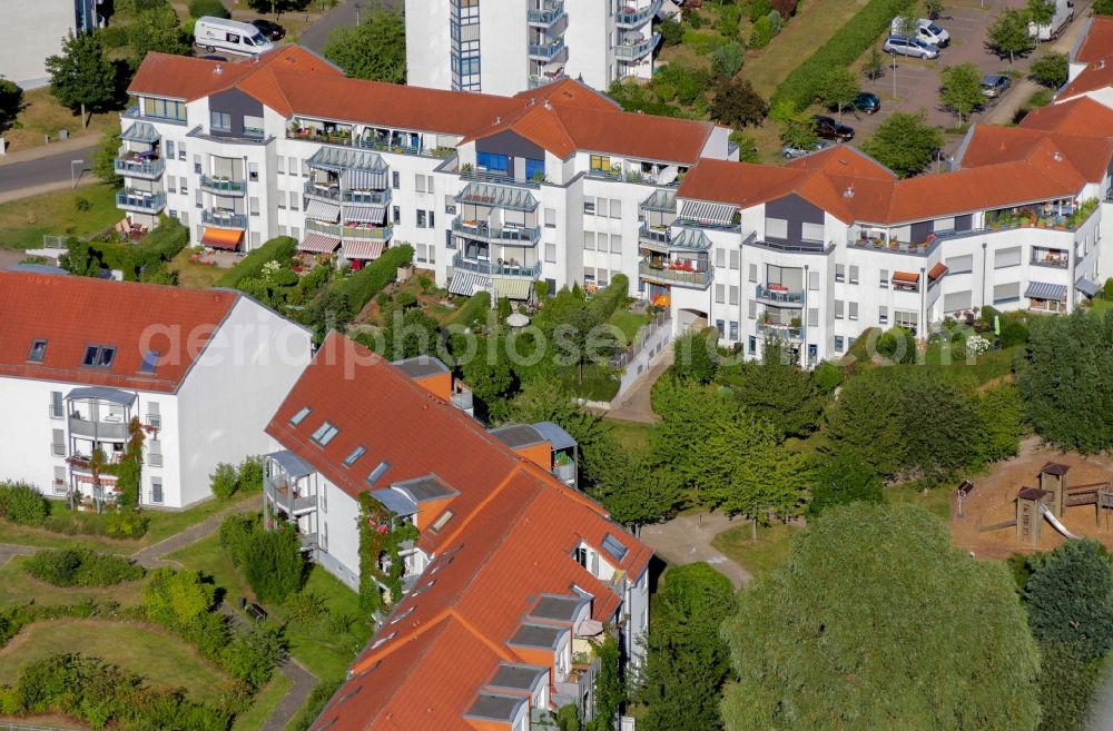 Aerial photograph Bernau - Settlement in Bernau in the state Brandenburg