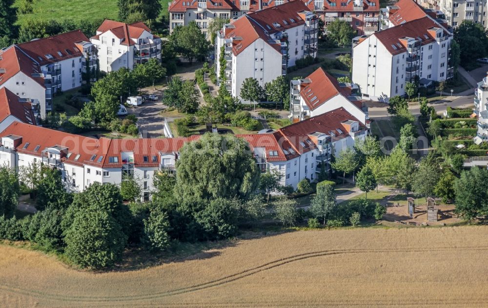 Aerial image Bernau - Settlement in Bernau in the state Brandenburg