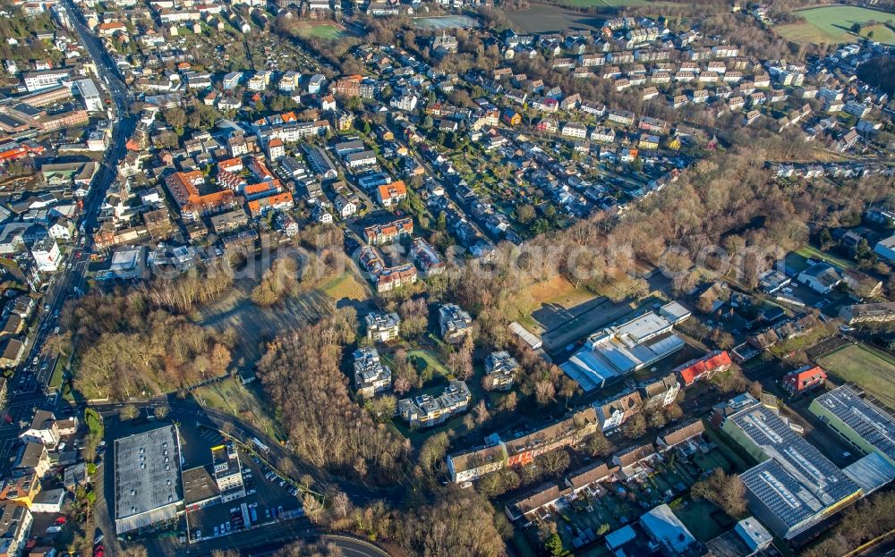 Bochum from above - Settlement in Bochum in the state North Rhine-Westphalia