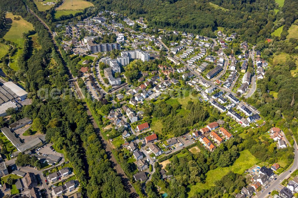 Aerial photograph Gevelsberg - Settlement in Gevelsberg in the state North Rhine-Westphalia, Germany