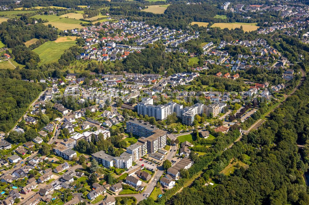 Aerial image Gevelsberg - Settlement in Gevelsberg in the state North Rhine-Westphalia, Germany