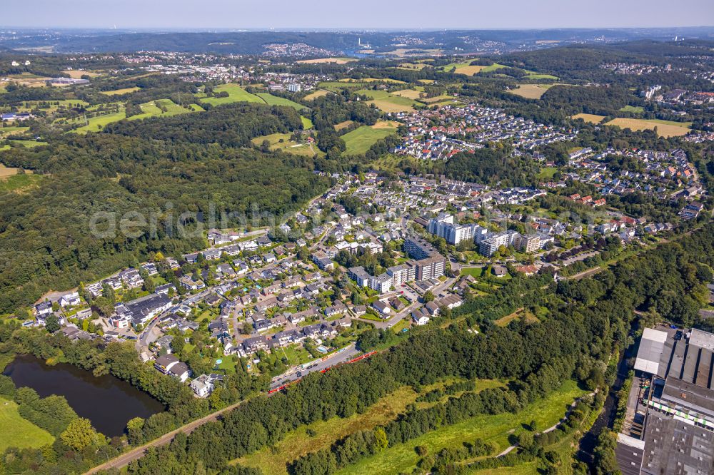 Aerial photograph Gevelsberg - Settlement in Gevelsberg in the state North Rhine-Westphalia, Germany