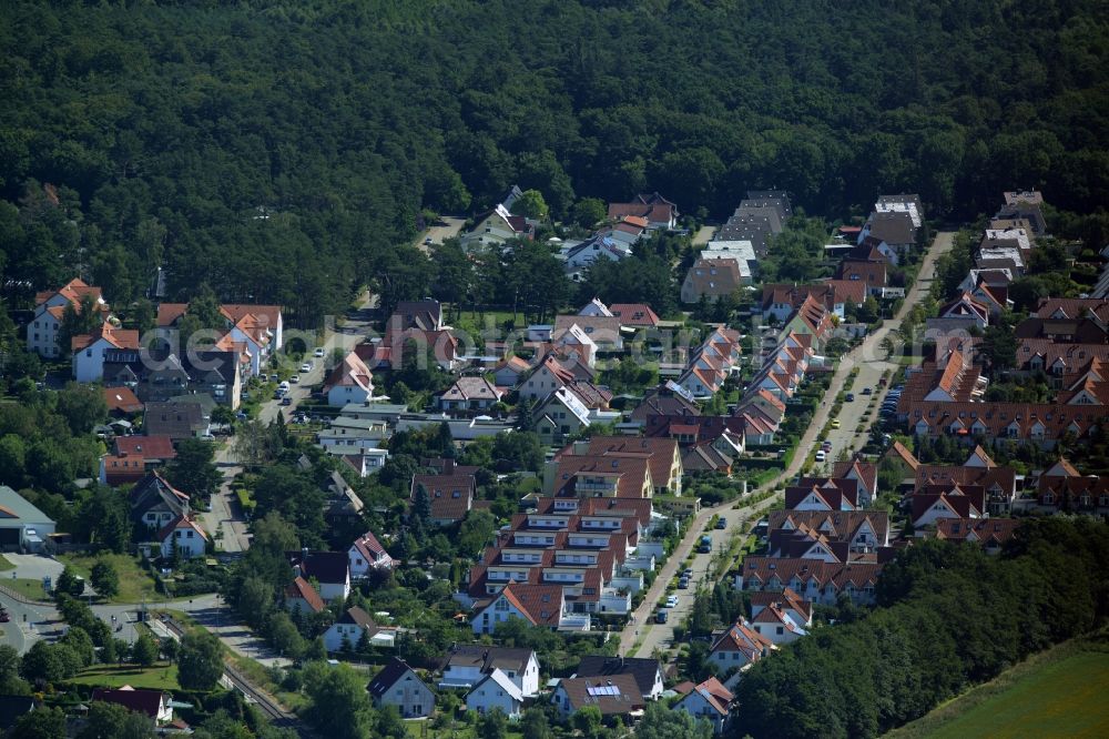 Aerial image Graal-Müritz - Settlement in Graal-Mueritz in the state Mecklenburg - Western Pomerania