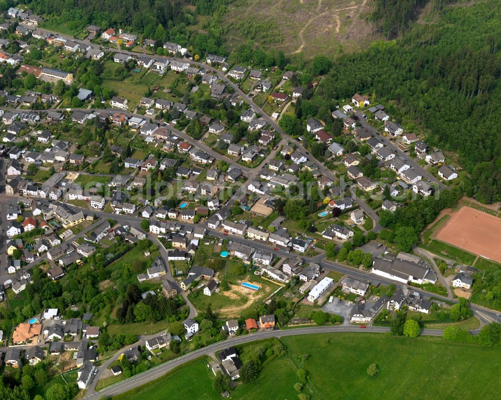 Hilgert from the bird's eye view: Settlement in Hilgert in the state Rhineland-Palatinate