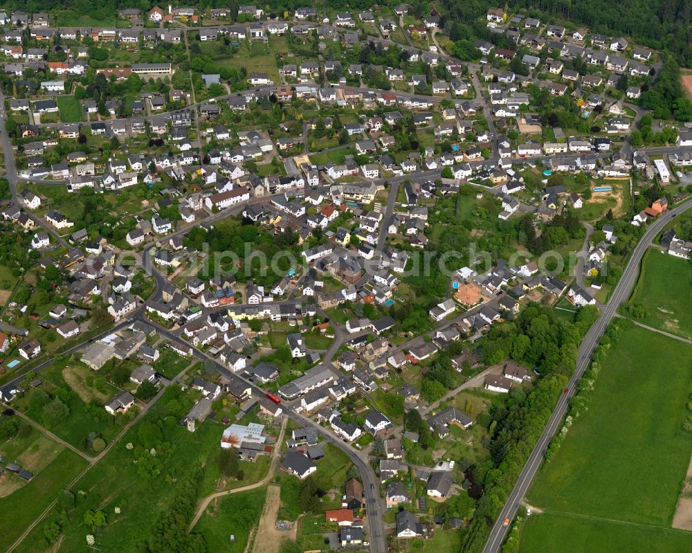 Aerial image Hilgert - Settlement in Hilgert in the state Rhineland-Palatinate