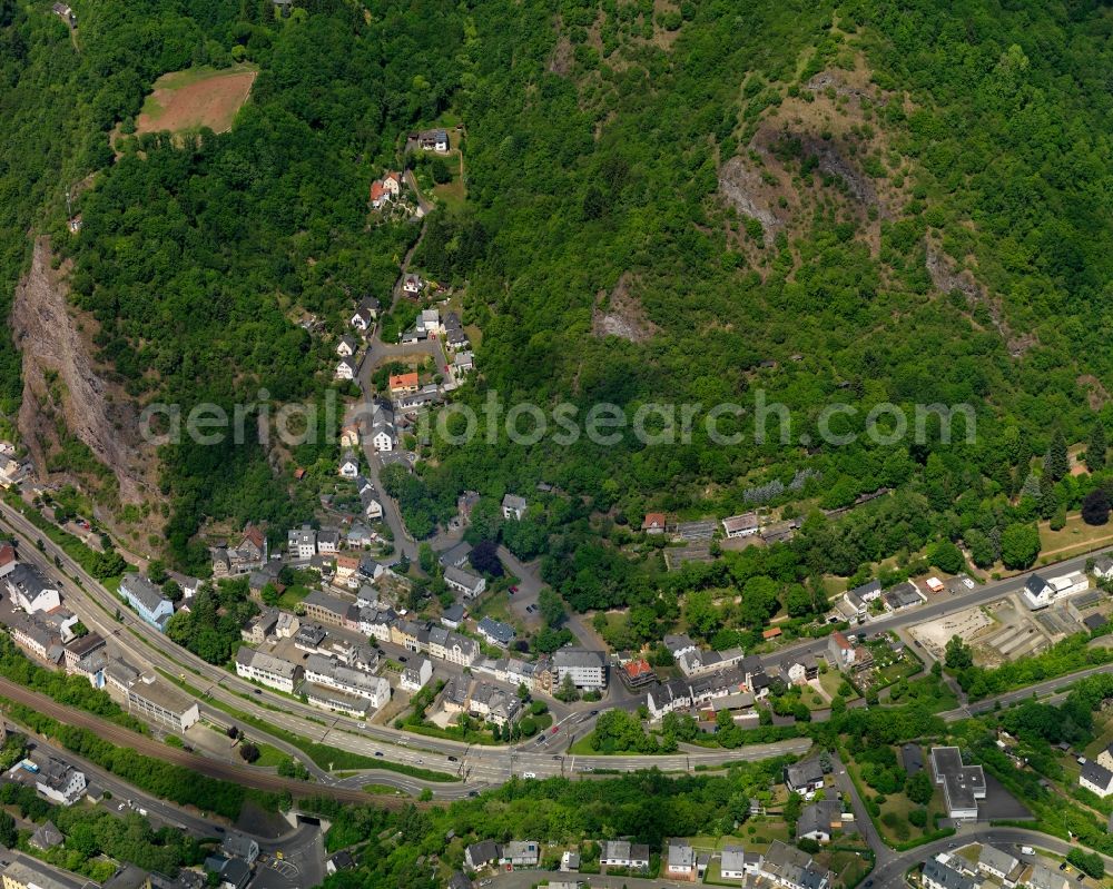 Idar-Oberstein from above - Settlement in Idar-Oberstein in the state Rhineland-Palatinate