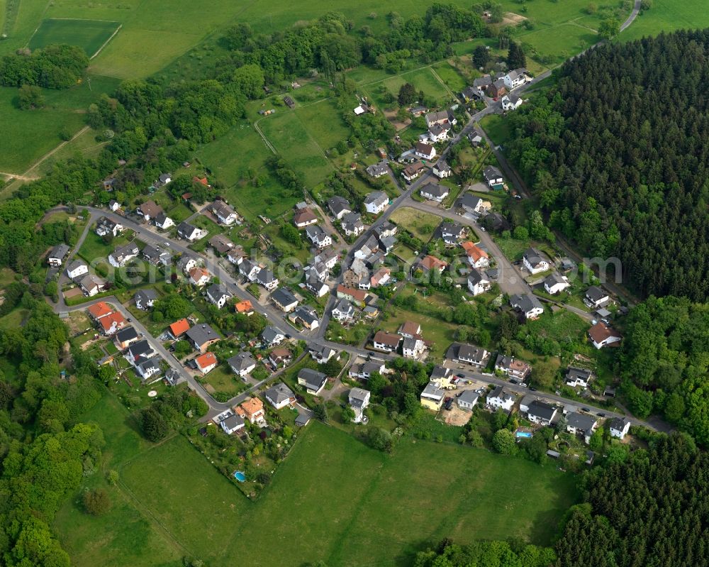 Kammerforst from the bird's eye view: Settlement in Kammerforst in the state Rhineland-Palatinate