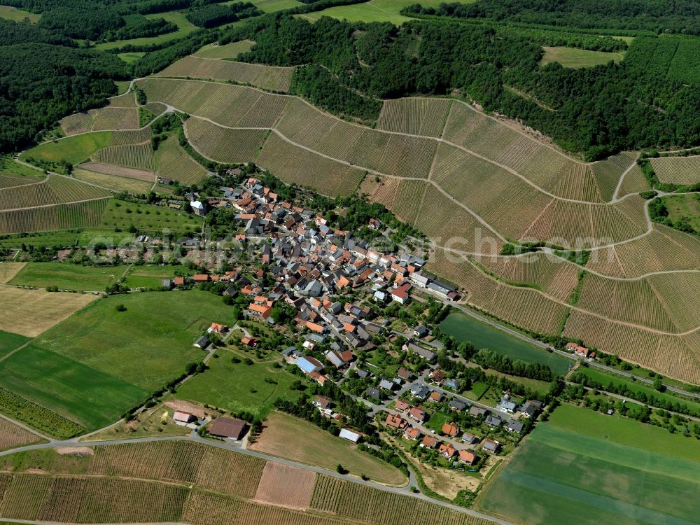 Aerial photograph Kirschroth - Settlement of Kirschroth in Rhineland-Palatinate