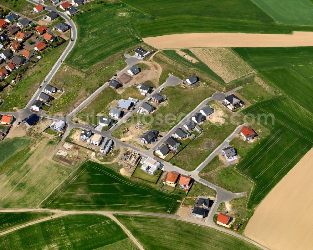 Aerial photograph Kruft - Settlement in Kruft in the state Rhineland-Palatinate