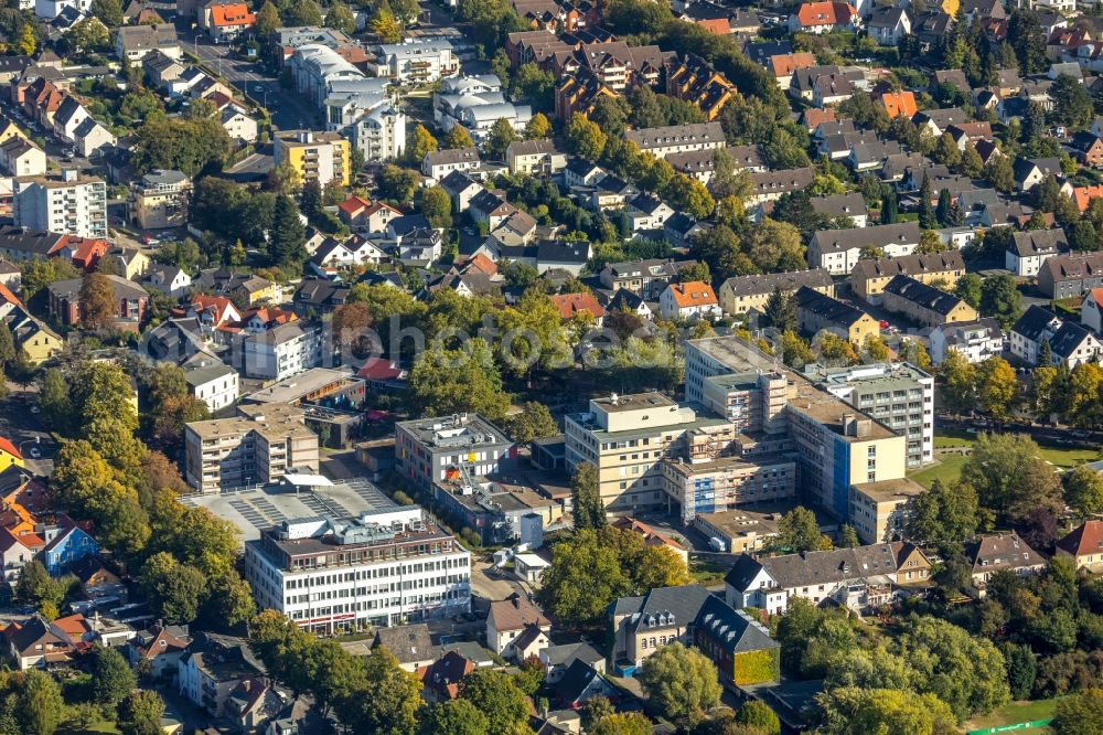 Unna from above - Settlement on Kaethe-Kollwitz-Ring in Unna in the state North Rhine-Westphalia, Germany