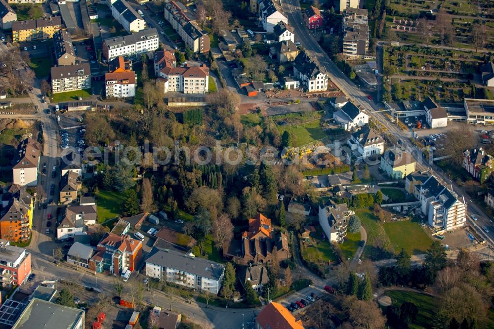 Aerial image Hattingen - New residential development Pottacker in Hattingen in the state of North Rhine-Westphalia