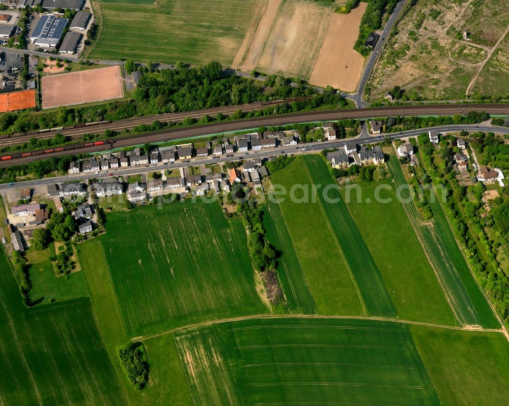 Aerial photograph Neuwied - Settlement in Neuwied in the state Rhineland-Palatinate