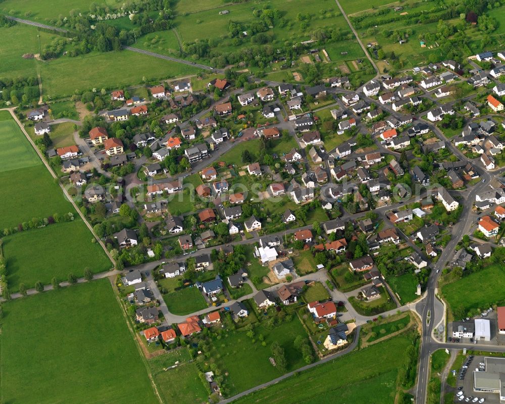 Aerial photograph Nister - Settlement in Nister in the state Rhineland-Palatinate