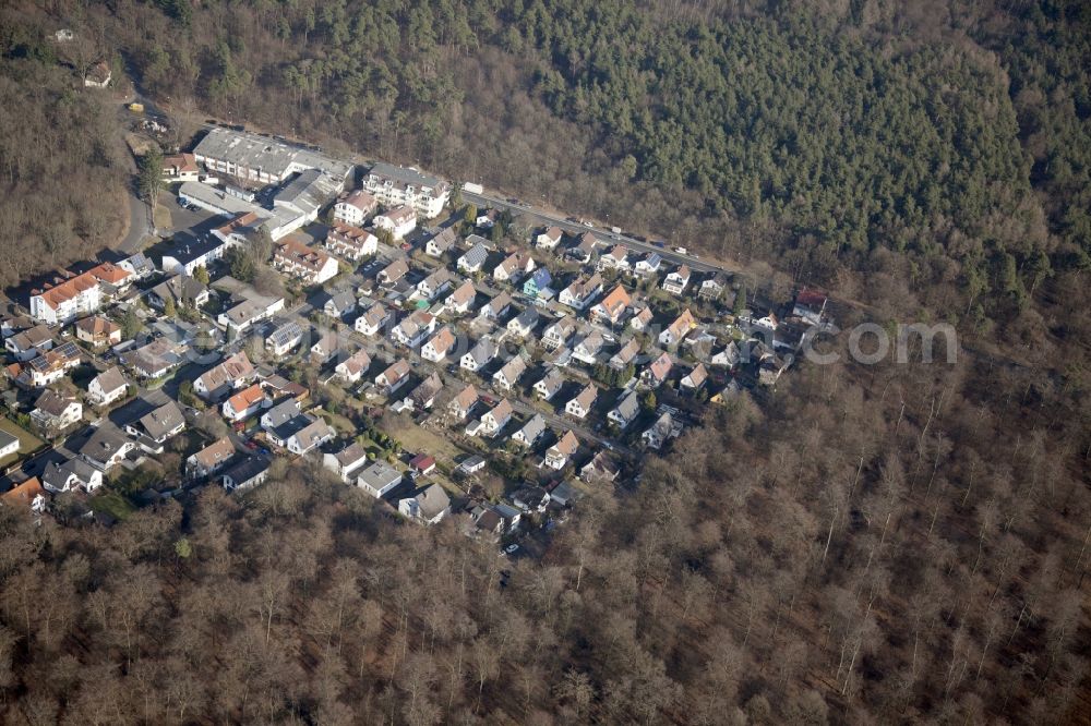 Offenbach am Main from above - Settlement in Offenbach am Main in the state Hesse