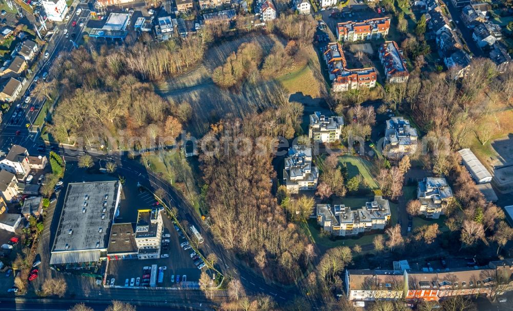 Aerial photograph Bochum - Settlement in the district Hamme in Bochum in the state North Rhine-Westphalia