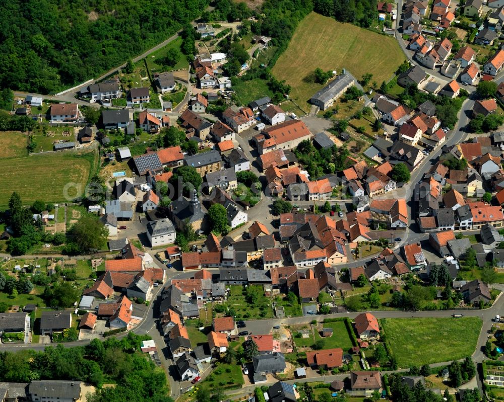 Aerial photograph Simmertal - Residential area - settlement in Simmertal in Rhineland-Palatinate