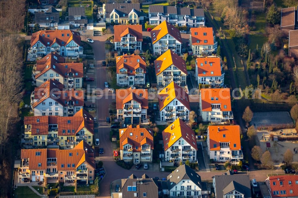 Aerial photograph Hattingen - Settlement Uhlenkotten in Hattingen in the state North Rhine-Westphalia