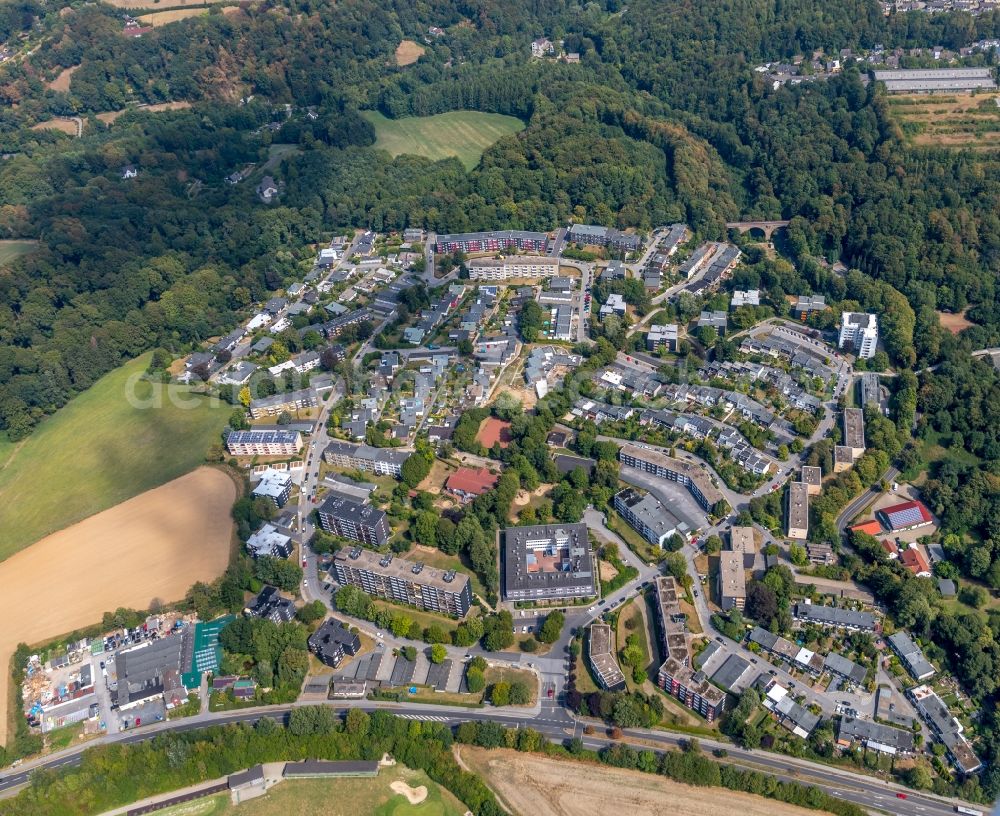 Aerial photograph Unterilp - Settlement in Unterilp in the state North Rhine-Westphalia, Germany