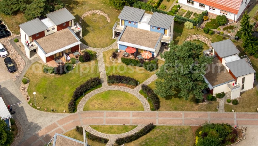 Aerial photograph Waren (Müritz) - Settlement in Waren (Mueritz) in the state Mecklenburg - Western Pomerania